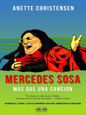 cover image of Mercedes Sosa--Más Que Una Canción